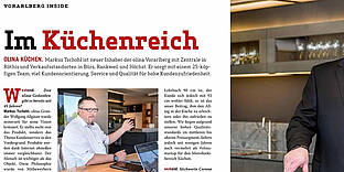 olina Vorarlberg im Weekend Magazin