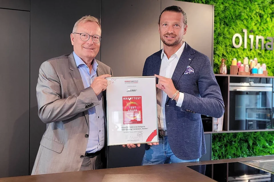 Martin Laireiter GF olina Franchise GmbH, Prof. Dr. Werner Beutelmeyer