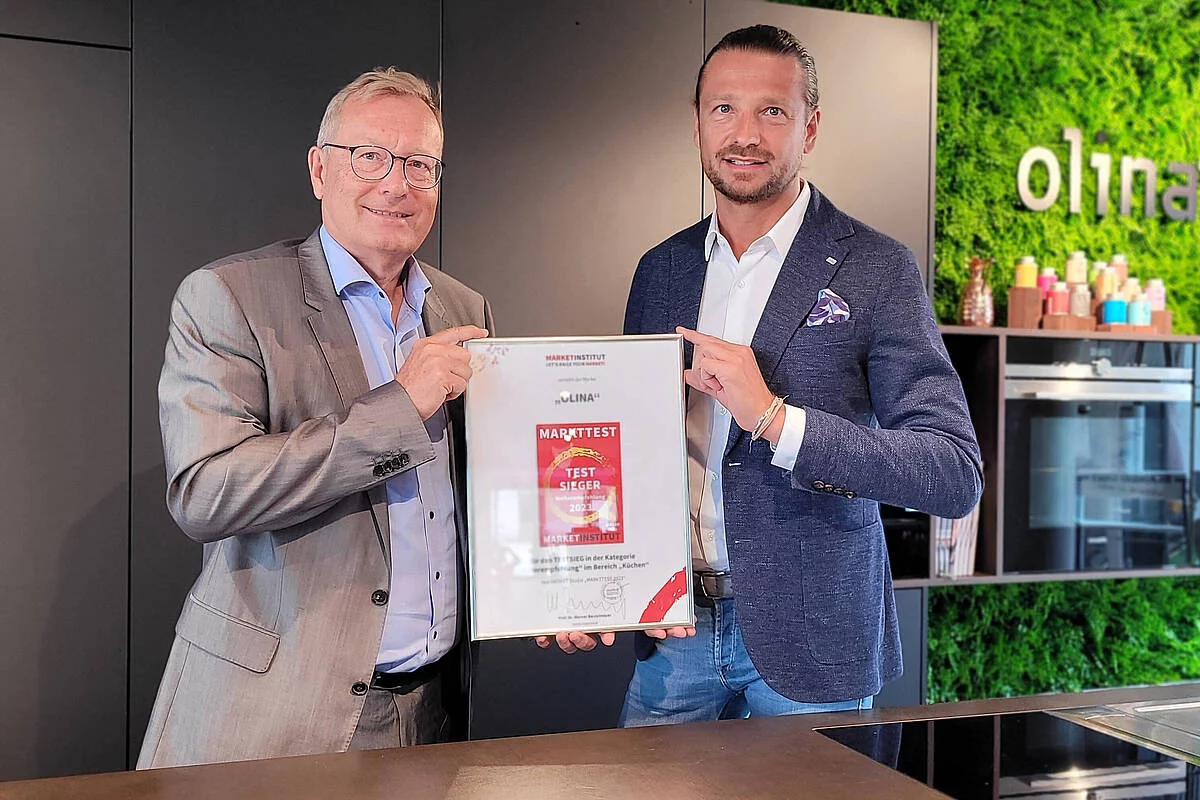 Martin Laireiter GF olina Franchise GmbH, Prof. Dr. Werner Beutelmeyer