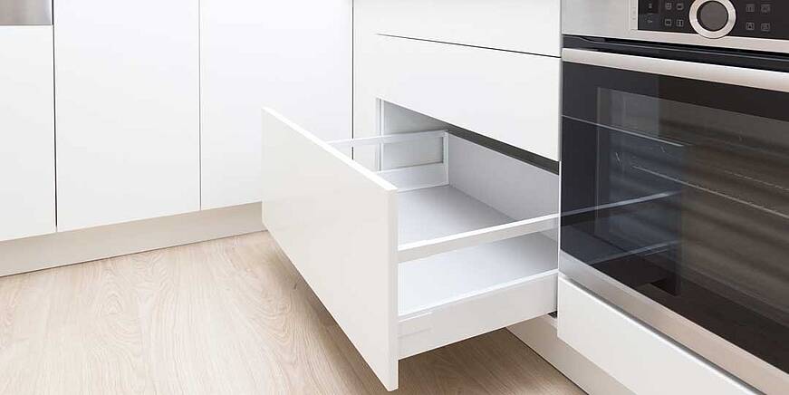 Küchengriffe Push-to-open