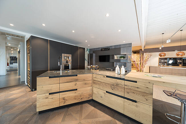 Moderne Küche aus Massivholz Moderne Küche - Massivholz