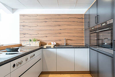 Küchenrückwand aus Laminat